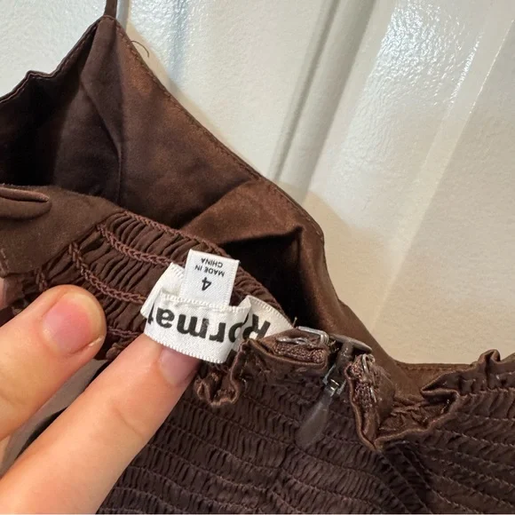 Reformation Frankie Silk Dress - Picture 12 of 12